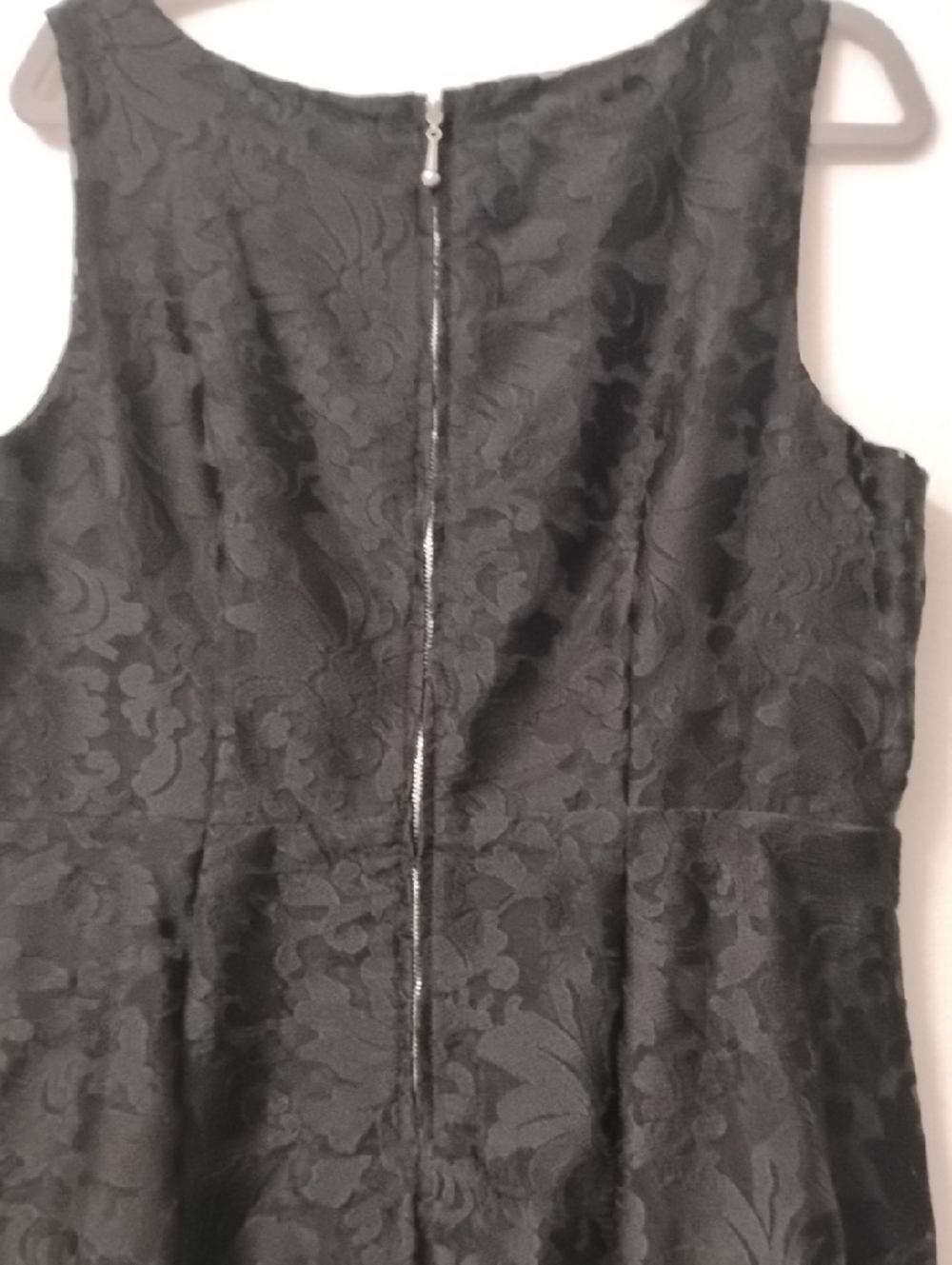 torrid Black Floral Lace V-Neck Midi Dress - Picture 8 of 15